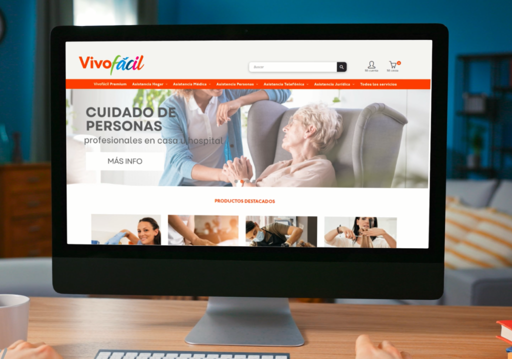 Vivofácil el e-commerce de servicios asistenciales para particulares