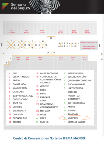 Mapa Semana del Seguro Vivofácil
